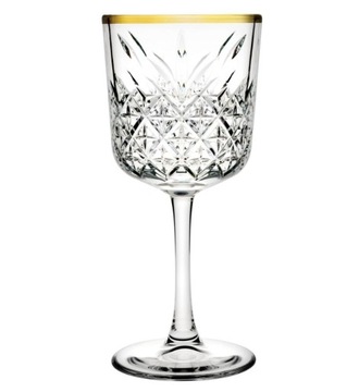 Zestaw kieliszków Timeless Gold do wina 330ml 4szt