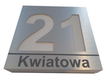 Светодиодная подсветка номера дома, датчик сумерек.