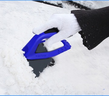 Скребок для стекол автомобиля, снегоочиститель