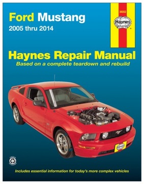 FORD Mustang (2005-2014) instrukcja napraw i obsługi technicznej Haynes 24h