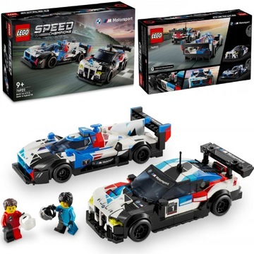 LEGO SPEED CHAMPIONS SAMOCHODY WYŚCIGOWE BMW M4 GT3 & BMW M Hybrid V8 76922