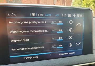 Peugeot 3008 II Crossover 1.2 PureTech 130KM 2019 Peugeot 3008 CrossWay Kamera Serwis GetHelp 1.2 Benzyna 130KM, zdjęcie 22