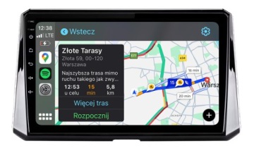 Toyota Corolla 2019-2023 – Nejnovější Navigační Rádio Pro Android Carplay