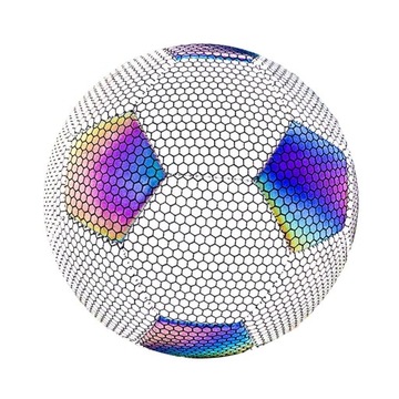 Artykuły sportowe Holograficzna piłka do piłki nożnej świecąca,