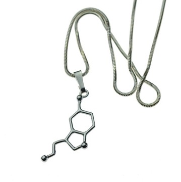 СЕРЕБРЯНЫЙ КУЛОН ГОРМОН СЧАСТЬЯ СЕРОТОНИН 925