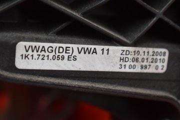 PEDAŁ PEDAŁY SPRZĘGŁO HAMULEC EU SKODA OCTAVIA II