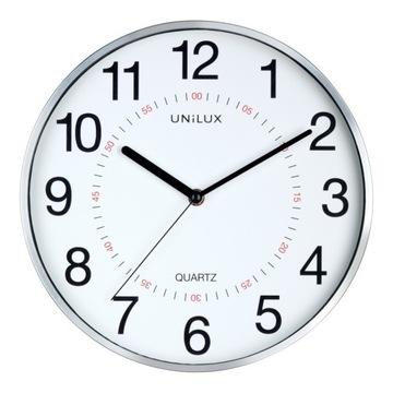 ZEGAR ŚCIENNY Unilux Aria 28,5cm szary 400094280