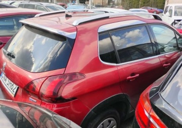 Peugeot 2008 I SUV Facelifting 1.2 PureTech 110KM 2017 Peugeot 2008 2017r, SALON POLSKA, 1.2 Benzyna. Lekko uszkodzony przod. Jez, zdjęcie 3