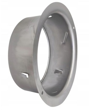 Анемостат, приточно-вытяжной клапан, 100 мм, ХРОМ