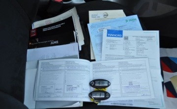 Nissan Juke I SUV 1.6i 117KM 2014 Nissan Juke 1.6 Benzyna Kamera Nawigacja 1.6 Benzyna 117KM, zdjęcie 34