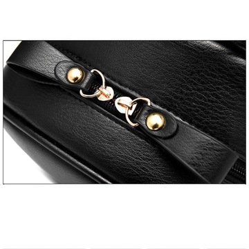 СТИЛЬНЫЙ КОЖАНЫЙ РЮКЗАК С ЗАКЛЕПКАМИ ROCK