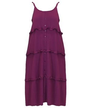 Sukienka VIOLET 50/52/54 4XL 5XL fioletowa