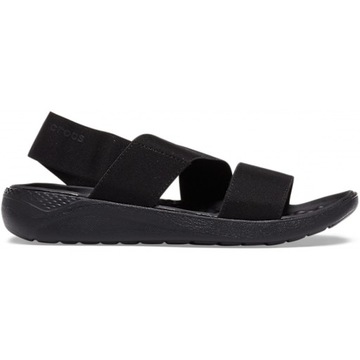 Sandały Crocs LiteRide Stretch czarne 38,5 W8