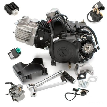 Silnik Motorower 4T 125c Tuning Barton Zipp Router