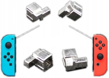 2x МЕТАЛЛИЧЕСКАЯ ЗАЩЕЛКА JOY-CON NINTENDO SWITCH