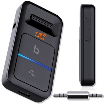 ODBIORNIK DŹWIĘKU BLUETOOTH V5.0 MIC/AUX/AKU 280MAH