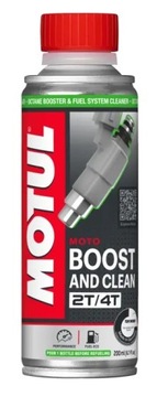 MOTUL BOOST AND CLEAN MOTO 200ML