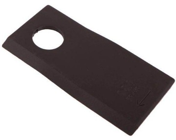 Nóż. nożyk kosiarka prawy 108x48x4mm otwór 21 zastosowanie 434972 Pottinge
