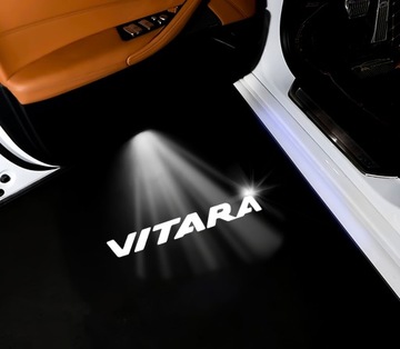 ZESTAW 2x PROJEKTOR LAMPKA LOGO VITARA SUZUKI GRAND VITARA HOLOGRAM LED 12V