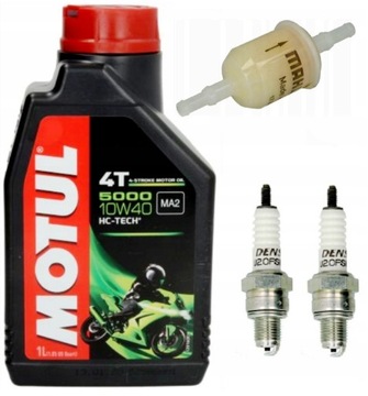 OLEJ MOTUL+ŚWIECA+FILTR Quad ATV Barossa SMC Quadzilla CPI 250cc
