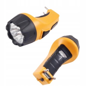 LATARKA AKUMULATOROWA 4 LED Ładowana 230V