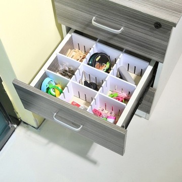 2x ORGANIZER DO SZUFLAD PRZEGRODY 43x10CM SEPARATO