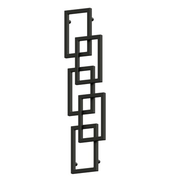 GRZEJNIK DEKORACYJNY WONDER 135/39 CZARNY