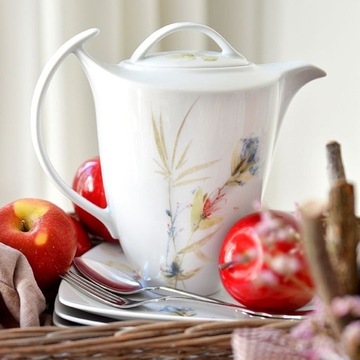 G860 SERWIS OBIADOWO-KAWOWY 12/84 AKCENT PORCELANA
