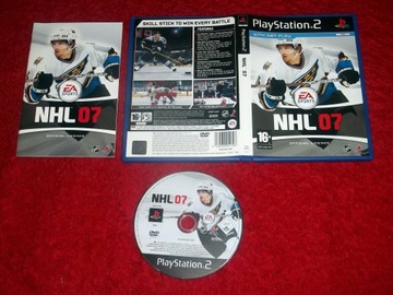NHL 07 PS2 EA SPORTS najlepszy hokej jak NOWA