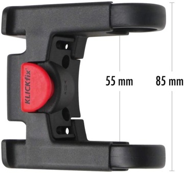 Держатель корзины для велосипеда Klickfix KF850