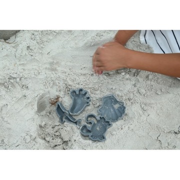 SCRUNCH FOREMKI SILIKONOWE DO PIASKU CIEMNY ZIELON