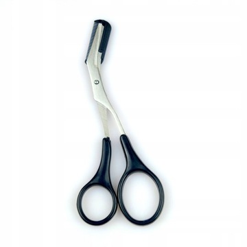 РЕГУЛИРУЕМЫЕ НОЖНИЦЫ ДЛЯ УКЛАДКИ БРОВЕЙ С ГРЕБЕНЬЮ