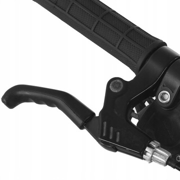 KLAMKI HAMULCA SILIKON GRIPS CZARNY