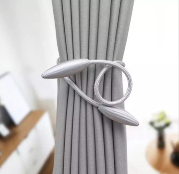 ПРЯЖКА ДЛЯ ШТОР ПРЯЖКА ДЛЯ ШТОР ЭЛАСТИЧНАЯ КРЫШКА СЕРЫЙ ДЕКОР ОКНА