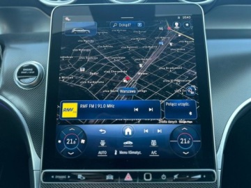 Mercedes GLC C254/X254 SUV 2.0 200 MHEV 204KM 2024 Mercedes-Benz GLC 200 4Matic rej. 2025 AMG Line HAK FV23 salon Polska el., zdjęcie 17