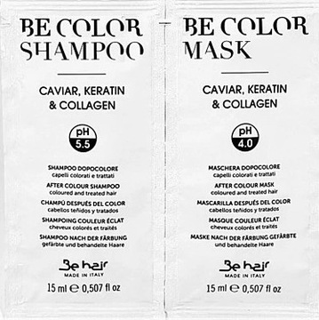 BE HAIR BE COLOR zestaw do włosów farbowanych