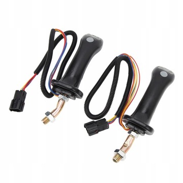 2 szt. 3-przyciskowe uchwyty joysticka koparki