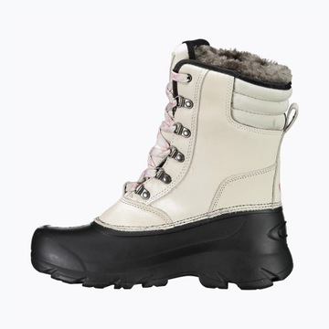 Śniegowce damskie CMP Kinos Snowboots beżowe 38Q4556 40 EU