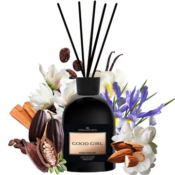 ZAPACH PERFUM GOOD GIRL DO DOMU DYFUZOR PATYCZKI ODŚWIEŻACZ 250ml DO 90 DNI