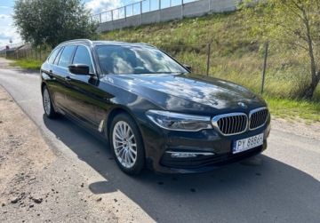 BMW Seria 5 G30-G31 Touring 520d 190KM 2018 BMW Seria 5 520d High Executive full led, panorama 2.0 Diesel 190KM, zdjęcie 6