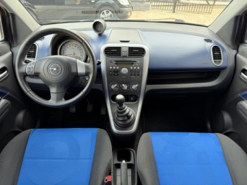 Opel Agila B 1.0 Twinport ecoFLEX 65KM 2008 Opel Agila 1WŁAŚCICIEL 08R ORYGINAŁ LAKIER 1.0Prosta Benzyna 164tyśkm KLIMA, zdjęcie 7