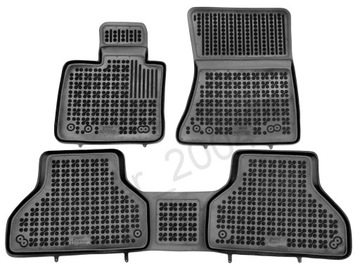 BMW X5 E70 2006 - 2013 dywaniki gumowe korytkowe Rezaw-Plast