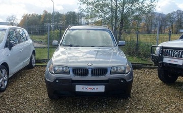 BMW X3 E83 3.0 d 204KM 2004 BMW X3 3.0d 204KM 4x4 Skora Navi Automat uszkodzona skrzynia 3.0 Diesel, zdjęcie 1
