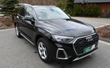 Audi Q5 II SUV Facelifting 2.0 40 TDI 204KM 2022 Audi Q5 2,0 TDI 204 KM QUATTRO S-LINE Full led Nawigacja Kamera serwisowany, zdjęcie 9