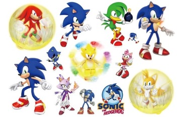 TATUAŻE DLA DZIECI ZMYWALNE SONIC THE HEDGEHOG