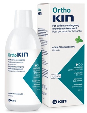 KIN ORTHO ORTHOKIN PŁYN ORTODONTYCZNY - 500ML