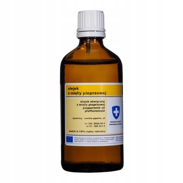 Olejek eteryczny miętowy 100ml naturalny olejek z mięty pieprzowej