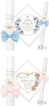 КРЕЩЕННЫЙ ХАЛАТ И СВЕЧА КРЕЩЕННЫЙ ИМЯ эко