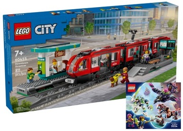 LEGO City 60423 Tramwaj miejski ze stacją + KATALOG LEGO