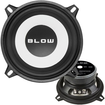 GŁOŚNIKI SAMOCHODOWE BLOW WK400 BASOWY WOOFER JEDNODROŻNY 100W 100M 10CM